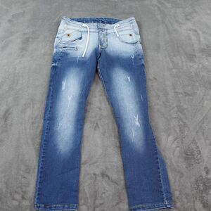Amen Jeanswear Mens 28x28 Blue Ombre Fade Denim Made in Columbia Urban‎ Wear